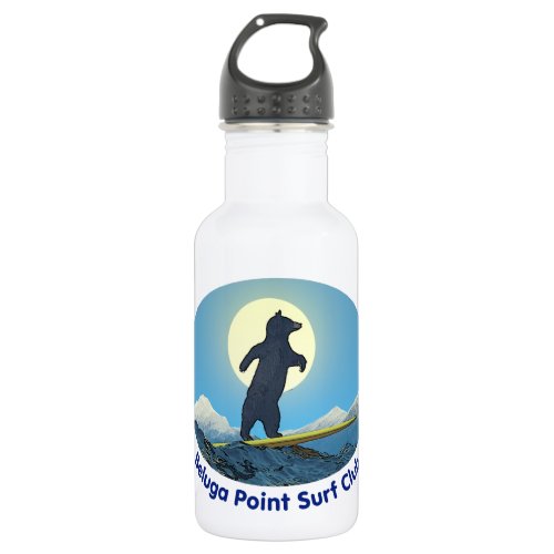 Beluga Point Surf Club Stainless Steel Water Bottle