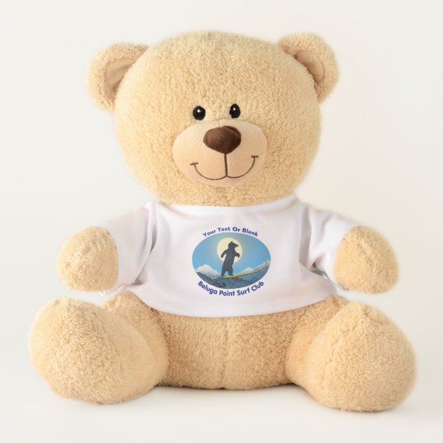 Beluga Point Surf Club Teddy Bear (Front)