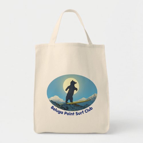 Beluga Point Surf Club Tote Bag