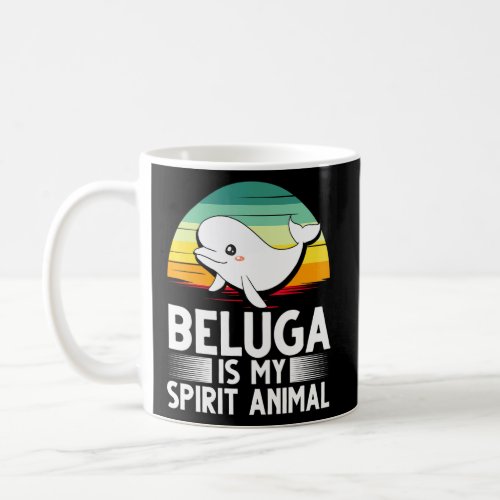 Beluga Whale Baby Animal 3  Coffee Mug