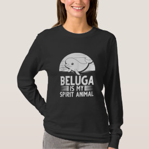 Beluga Whale Baby Animal Tank Top