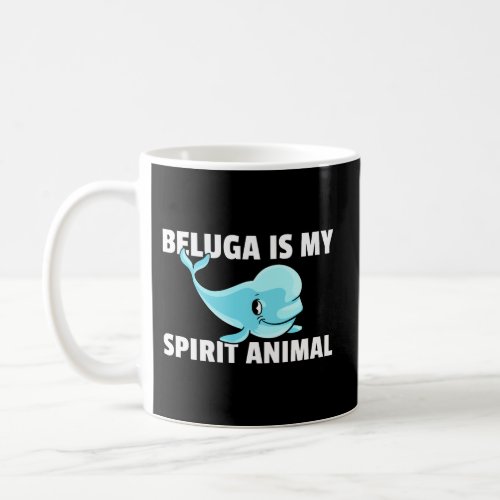 Beluga Whale Baby Beluga Coffee Mug