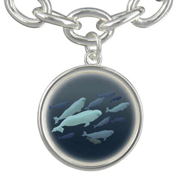 Beluga Whale Bracelet Beluga Whale Art Jewelry (Design)