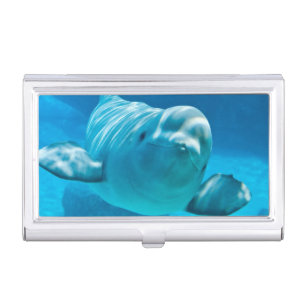 Beluga Whale Business Card Case
