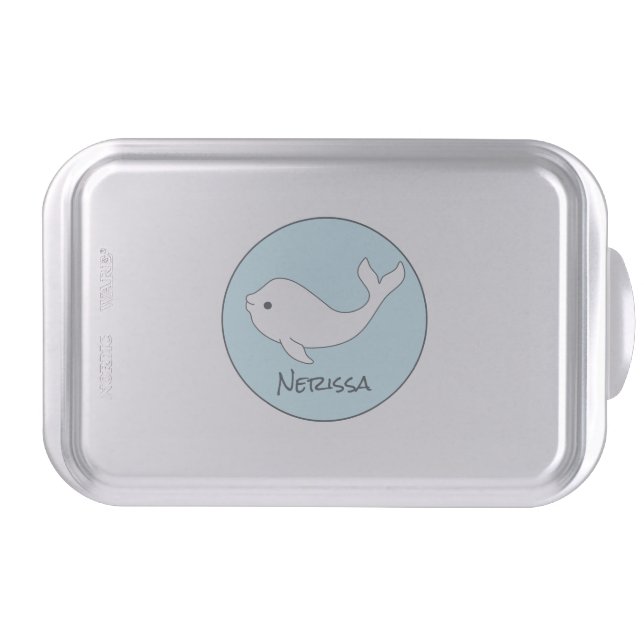 Beluga Whale Cake Pan (Front)