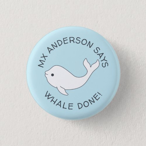 Beluga Whale Done Button
