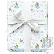 Beluga Whale Gift Wrapping Paper