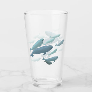 Beluga Whale Glass Whales Glasses Personalize