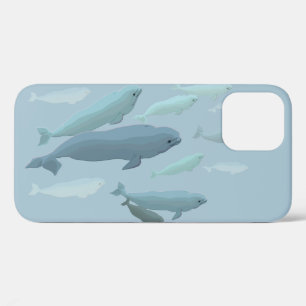 Beluga Whale iPhone 3 Case Whale Art Case