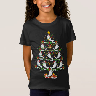 Beluga Whale Lover Xmas Lighting Beluga Whale Chri T-Shirt