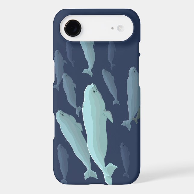 Beluga Whale Motorola Droid RAZR Case Whale Case (Back)
