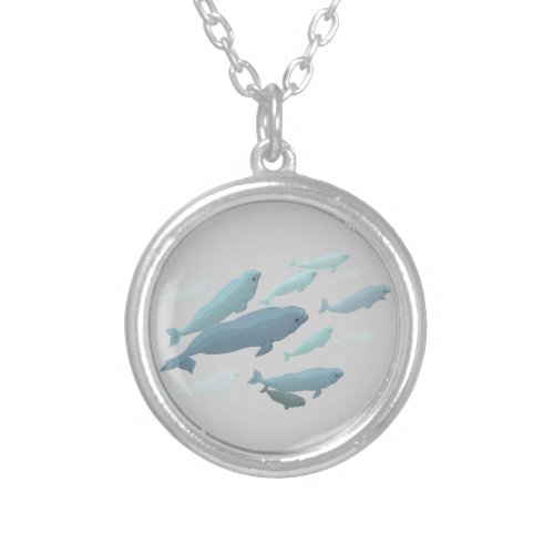 Beluga Whale Necklace Baby Beluga Whale Jewelry