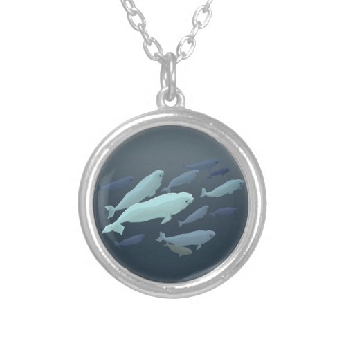 Beluga Whale Necklace Baby Beluga Whale Jewelry