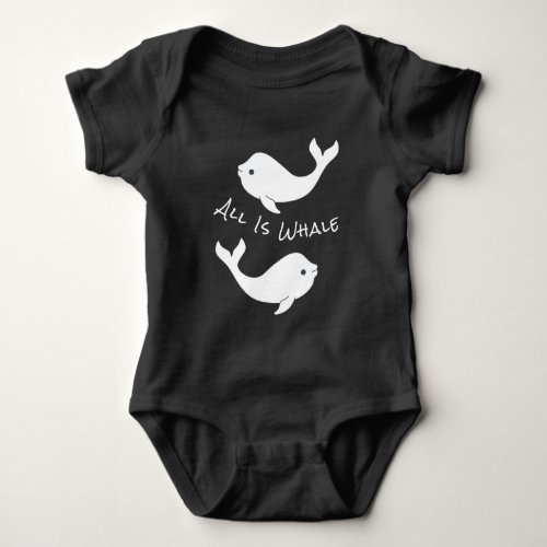 Beluga Whale Pun Baby Bodysuit