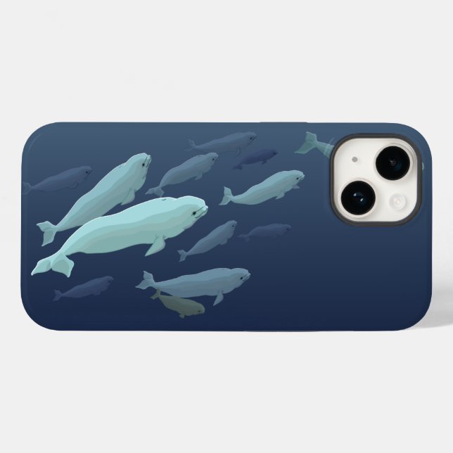 Beluga Whale Samsung Cases Whale Smartphone Cases (Back (Horizontal))