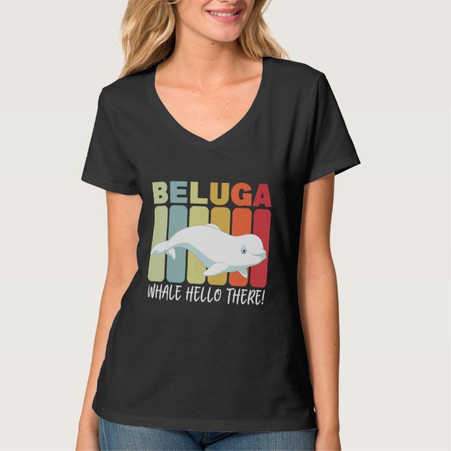 Beluga Whale T-Shirt (Front)