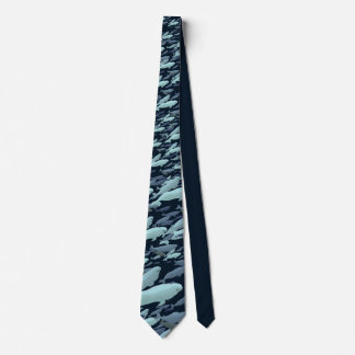 Beluga Whale Ties Blue Beluga Whales Neckties