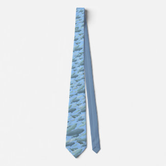 Beluga Whale Ties Blue Beluga Whales Neckties