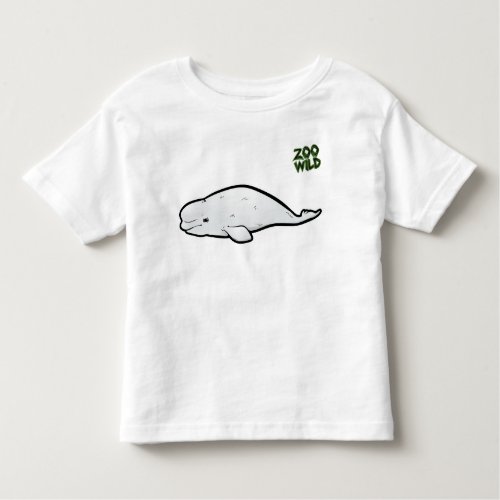 Beluga Whale Toddler T_shirt