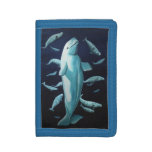Beluga Whale Wallet White Whale Art Wallets Gifts at Zazzle