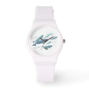 Beluga Whale Watch Cute Baby Beluga Wrist Watch