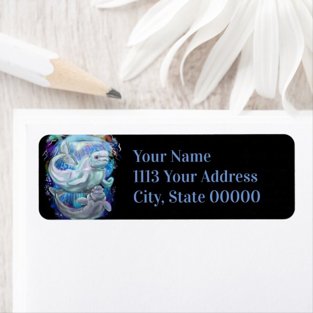 Beluga Whales  Label (Insitu)
