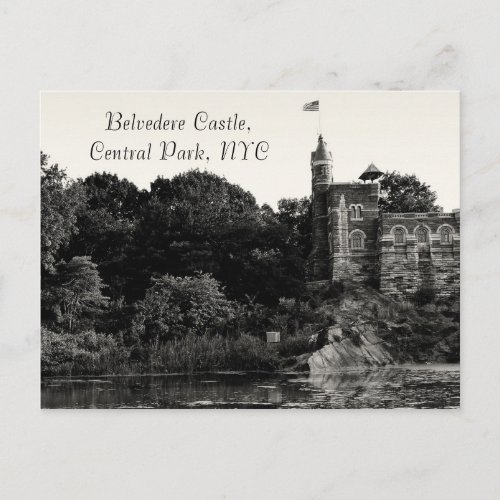 Belvedere Castle Central Park NYC Postcard