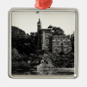 Belvedere Castle in Central Park, NYC Metal Ornament
