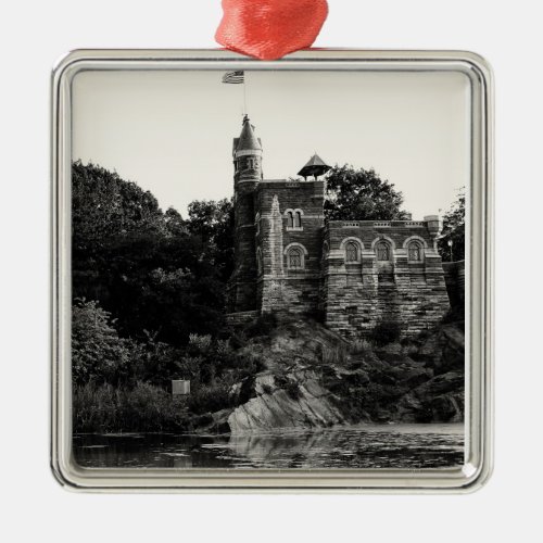 Belvedere Castle in Central Park NYC Metal Ornament