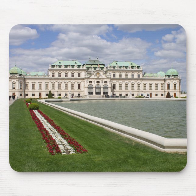 Belvedere Castle, Vienna Austria Mouse Pad (Front)