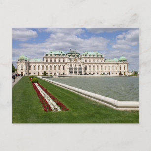 Belvedere Castle, Vienna Austria Postcard