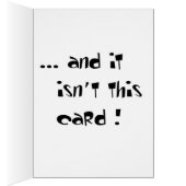 Belvedere In The Trash Cans Cards (Inside (Right))