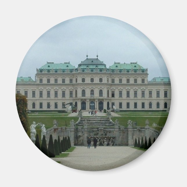 Belvedere Palace Magnet (Front)