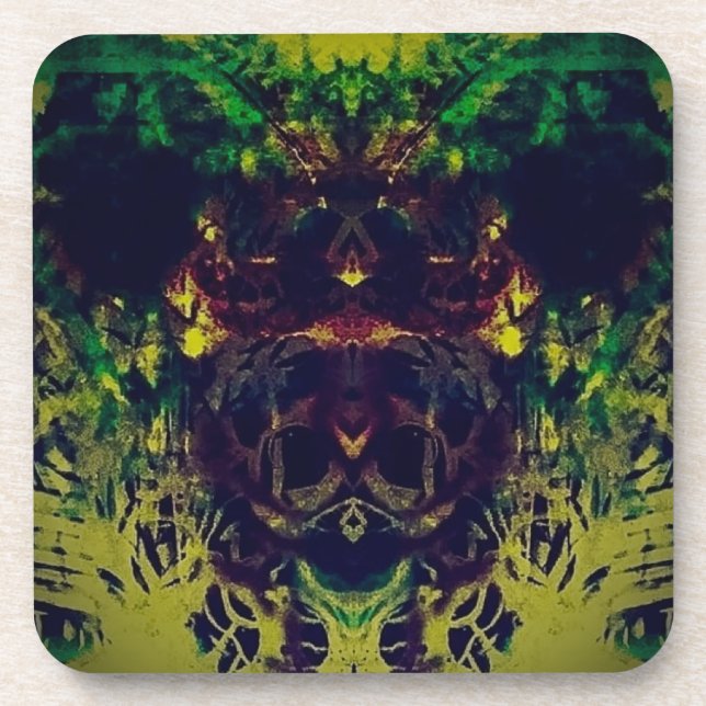 belzbub beverage coaster (Front)