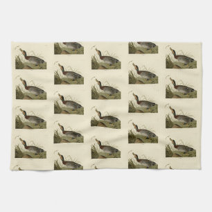 Bemaculated (Brewer's) Duck, Audubon Birds America Kitchen Towel
