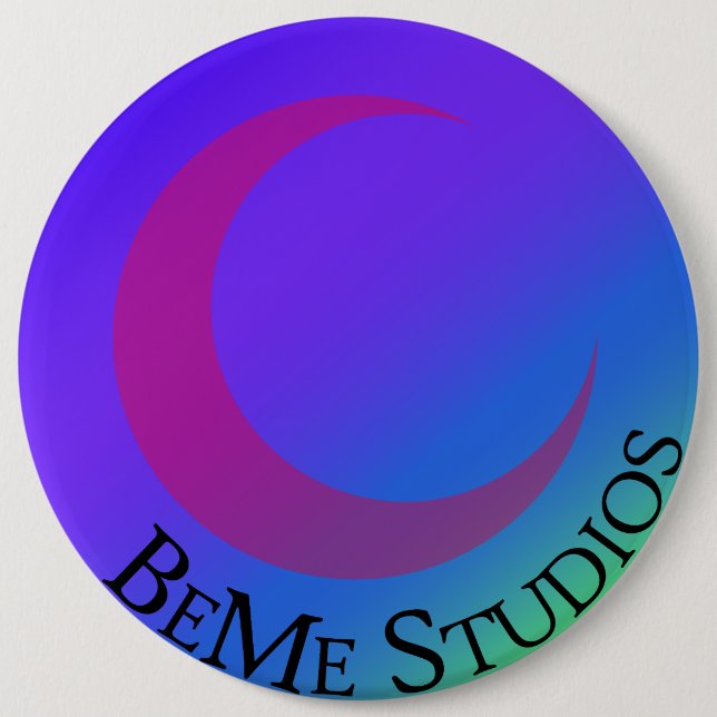 BeMe Studios Logo Button (Front)