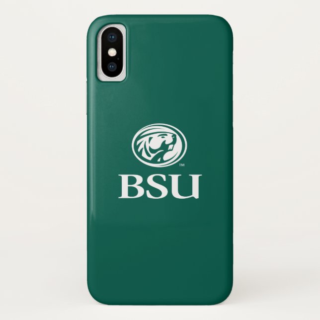 Bemidji Beaver BSU Case-Mate iPhone Case (Back)