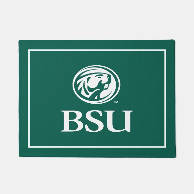 Bemidji Beaver BSU Doormat (Front)