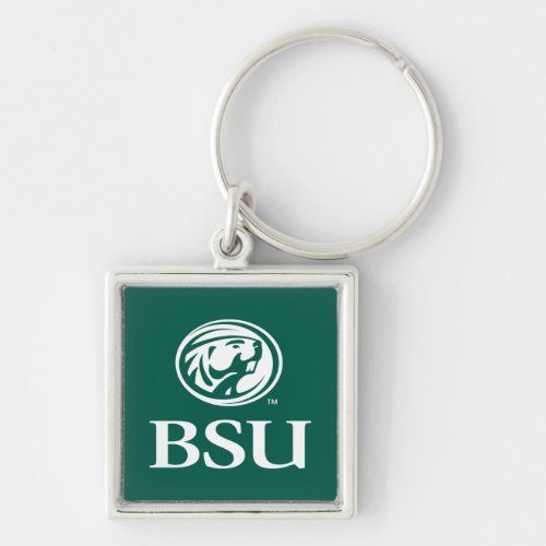 Bemidji Beaver BSU Keychain