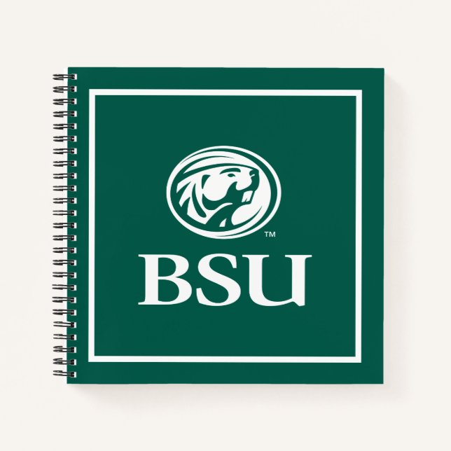 Bemidji Beaver BSU Notebook (Front)
