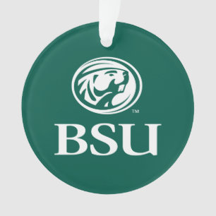 Bemidji Beaver BSU Ornament