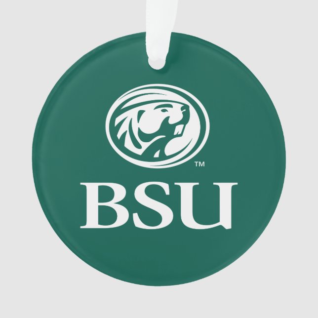 Bemidji Beaver BSU Ornament (Front)