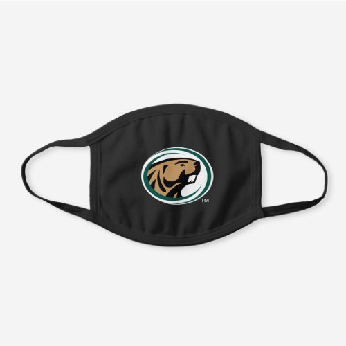 Bemidji BSU Beaver Mark Black Cotton Face Mask