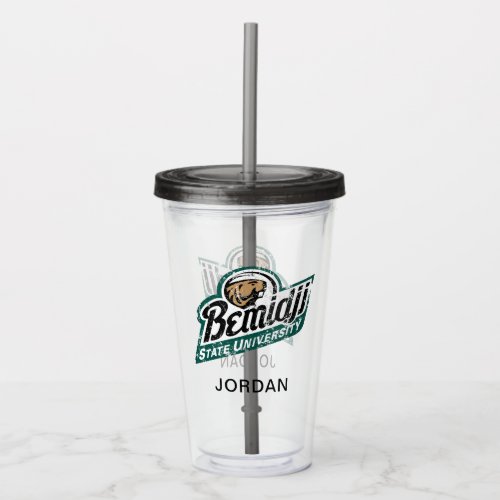 Bemidji State University Vintage Acrylic Tumbler