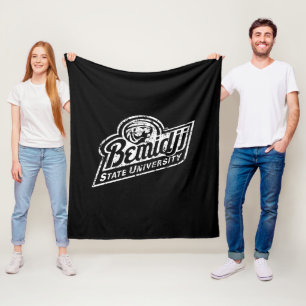 Bemidji State University Vintage Fleece Blanket