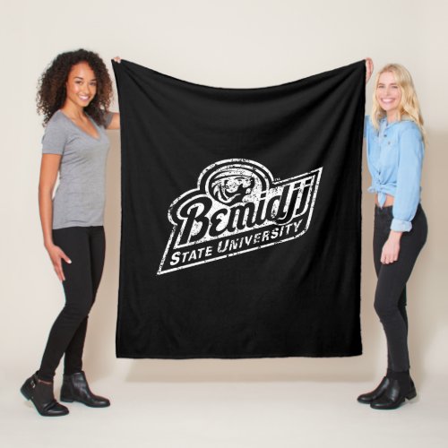 Bemidji State University Vintage Fleece Blanket