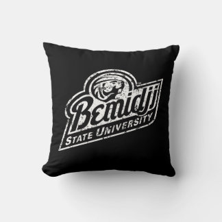 Bemidji State University Vintage Throw Pillow