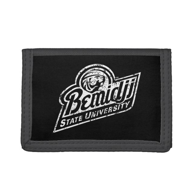 Bemidji State University Vintage Trifold Wallet (Front)