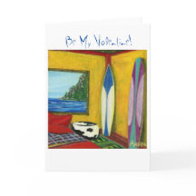 BeMyValentine GreetingCard©2016Soul Surfer