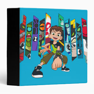 Ben 10 Alien Collection Graphic 3 Ring Binder